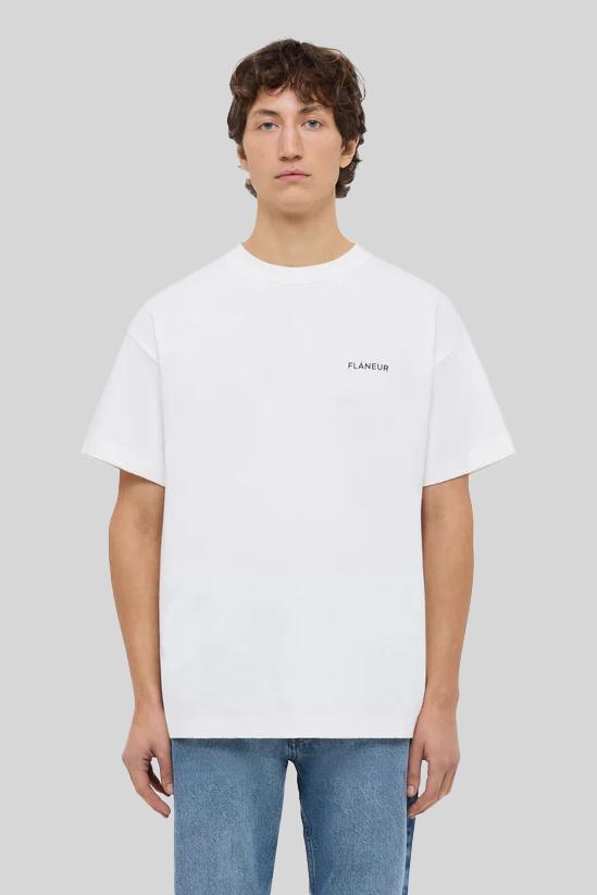 T-shirt Flaneur Wit