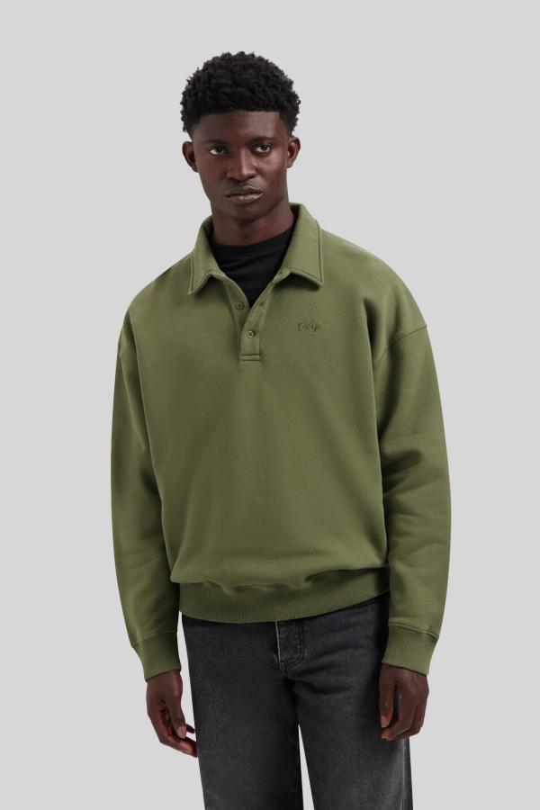 Sweater Olaf Olijfgroen
