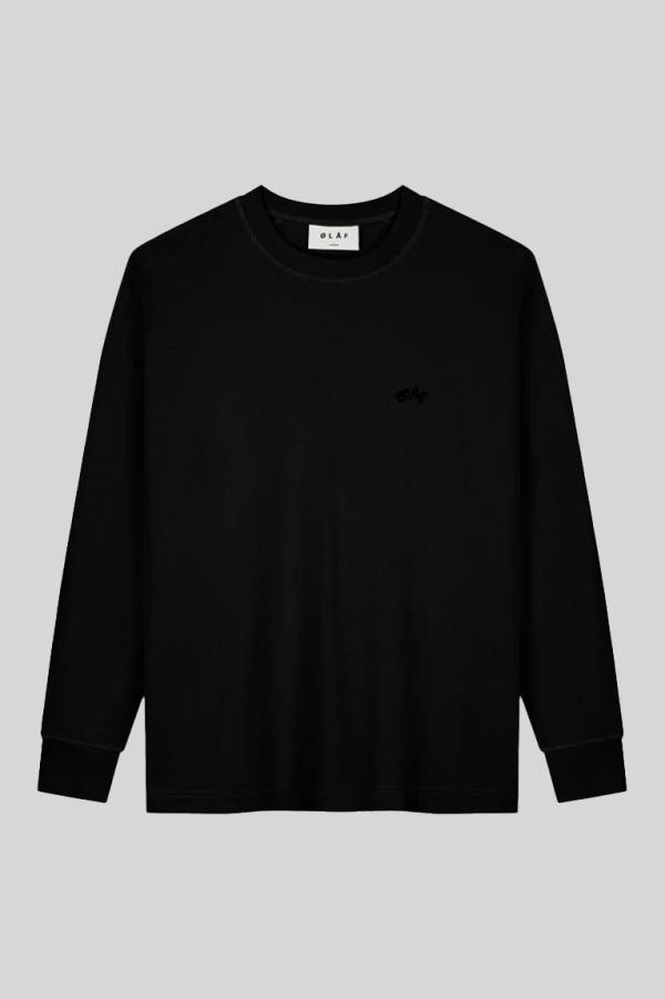 Longsleeve Olaf Zwart