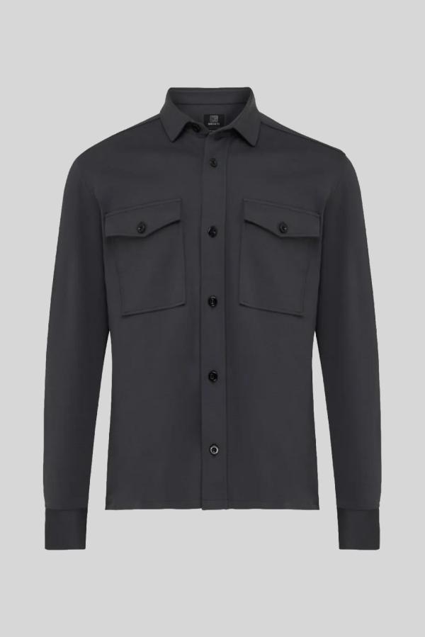 Overshirt Genti Donkergrijs
