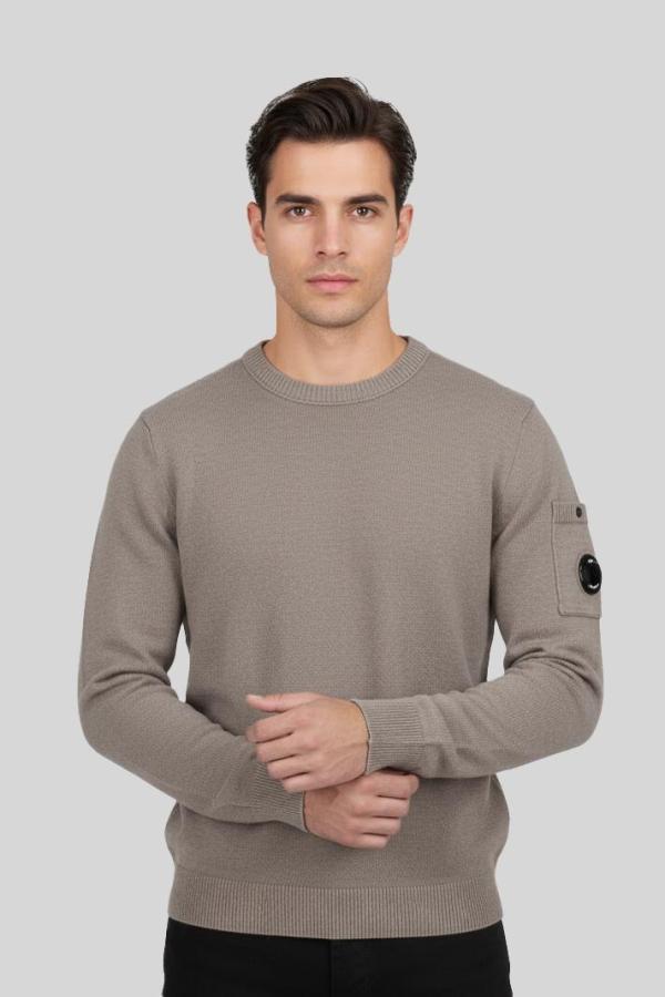 Trui CP Company Lichtbruin