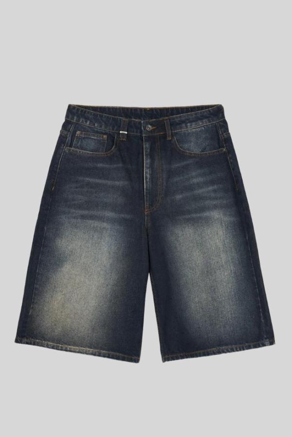 Denim Shorts Flaneur Blauw