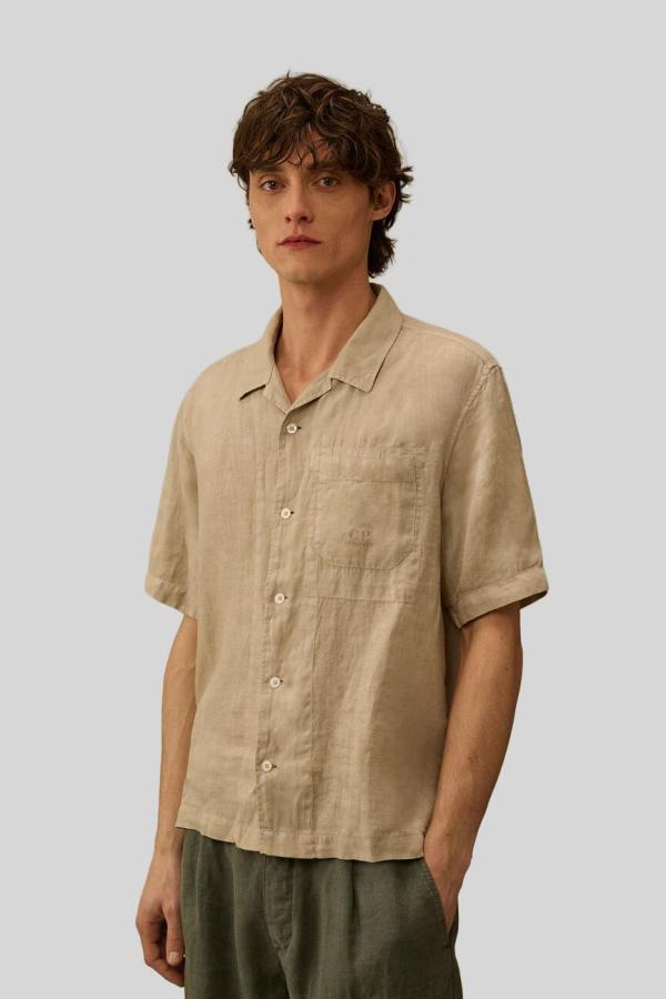 Shirt CP Company Grijs/Beige