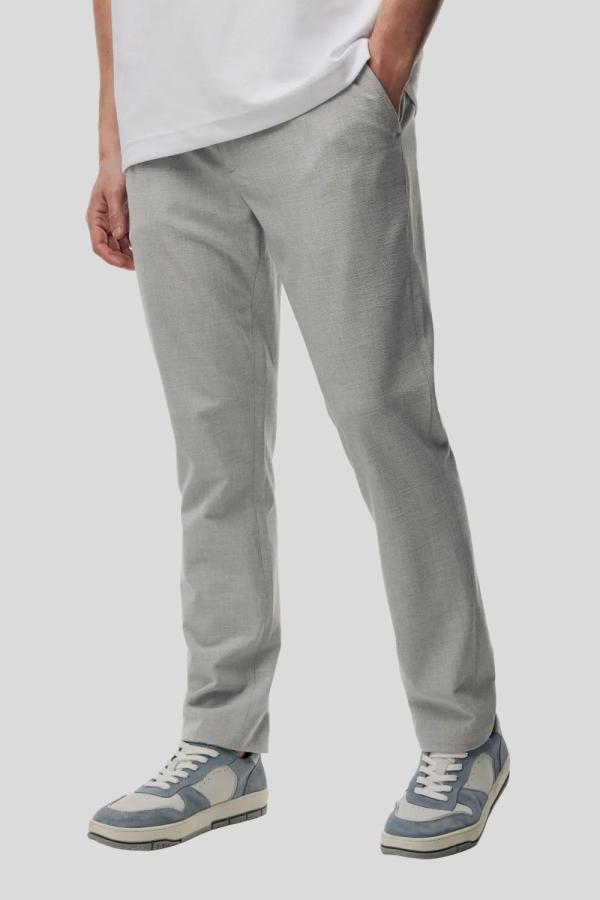 Pantalon Genti Lichtgrijs