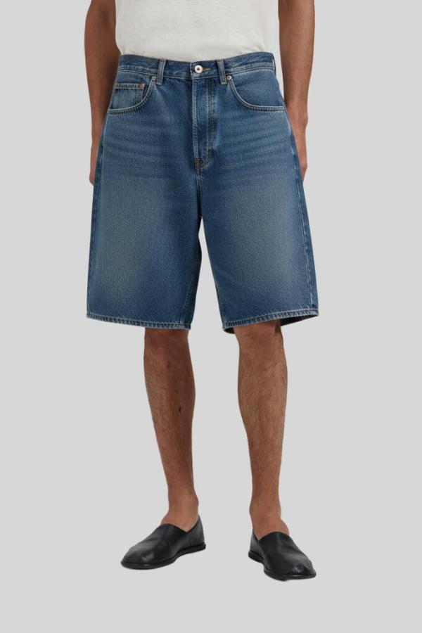 Denim Shorts Olaf Blauw