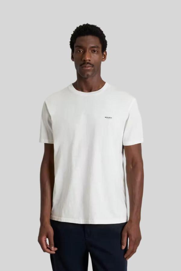 T-shirt Woolrich Wit