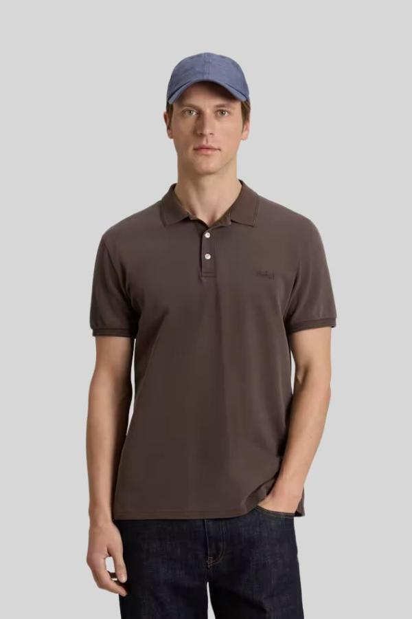 Polo Woolrich Bruin