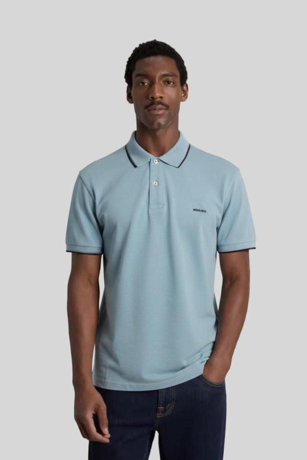 Polo Woolrich Lichtblauw