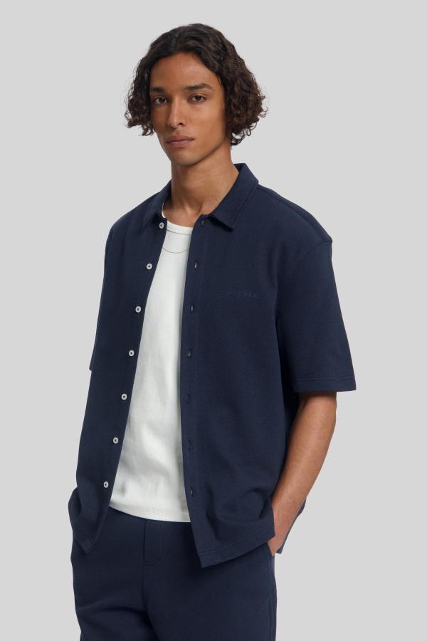 Shirt Law of the Sea Donkerblauw