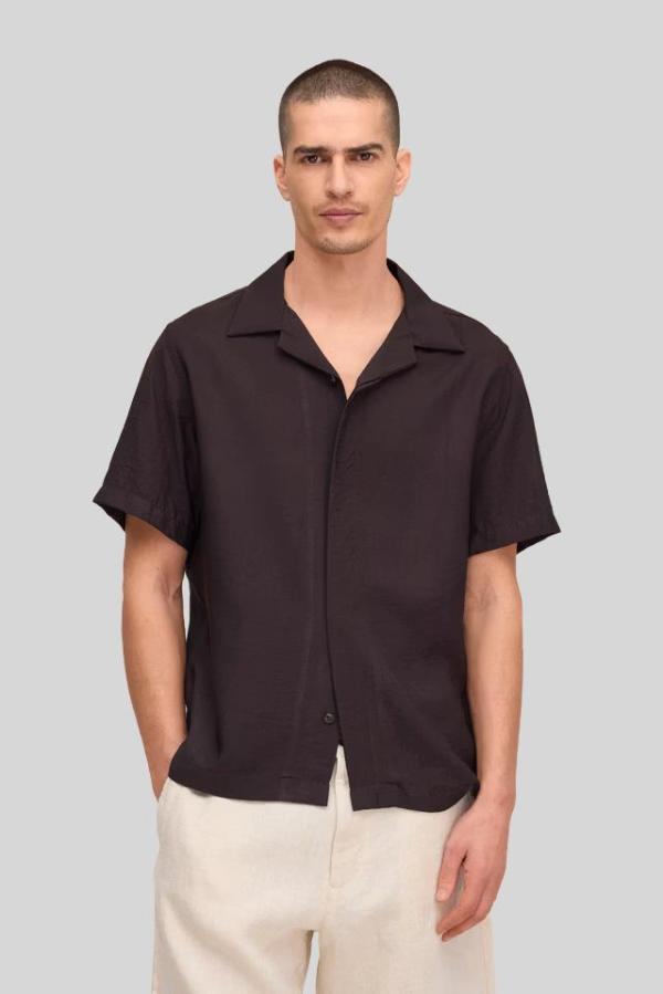 Shirt NN.07 Donkerbruin