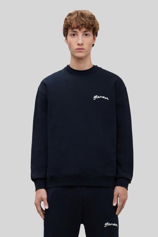 Sweater Flaneur Donkerblauw