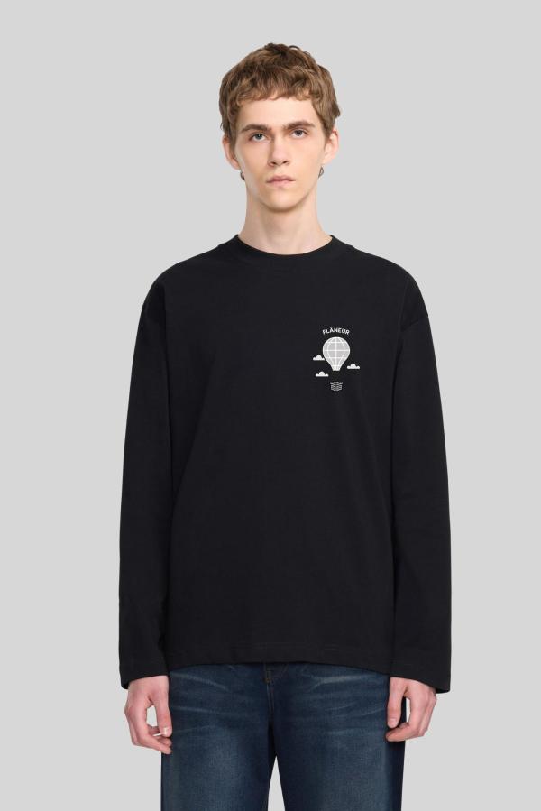 Longsleeve Flaneur Zwart