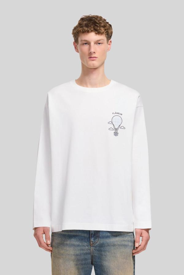 Longsleeve Flaneur Wit