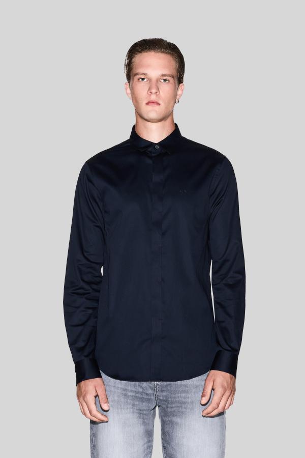 Shirt AX Donkerblauw