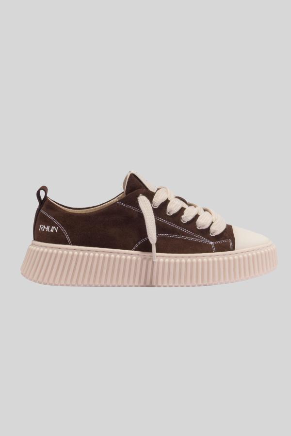 Sneakers Rhun Donkerbruin