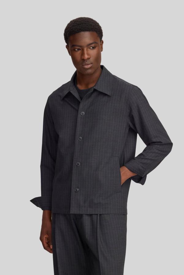 Overshirt NN.07 Grijs/Streep